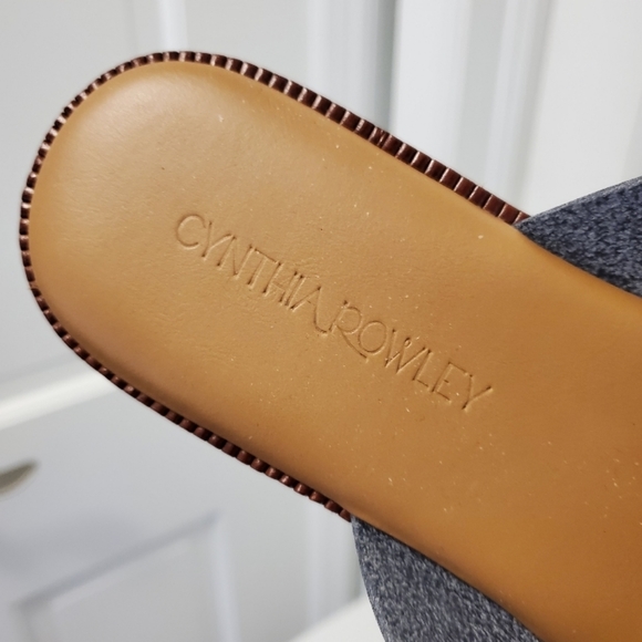 Cynthia Rowley Crisscross Black Sandal Flats Size 9, Casual - Picture 6 of 10